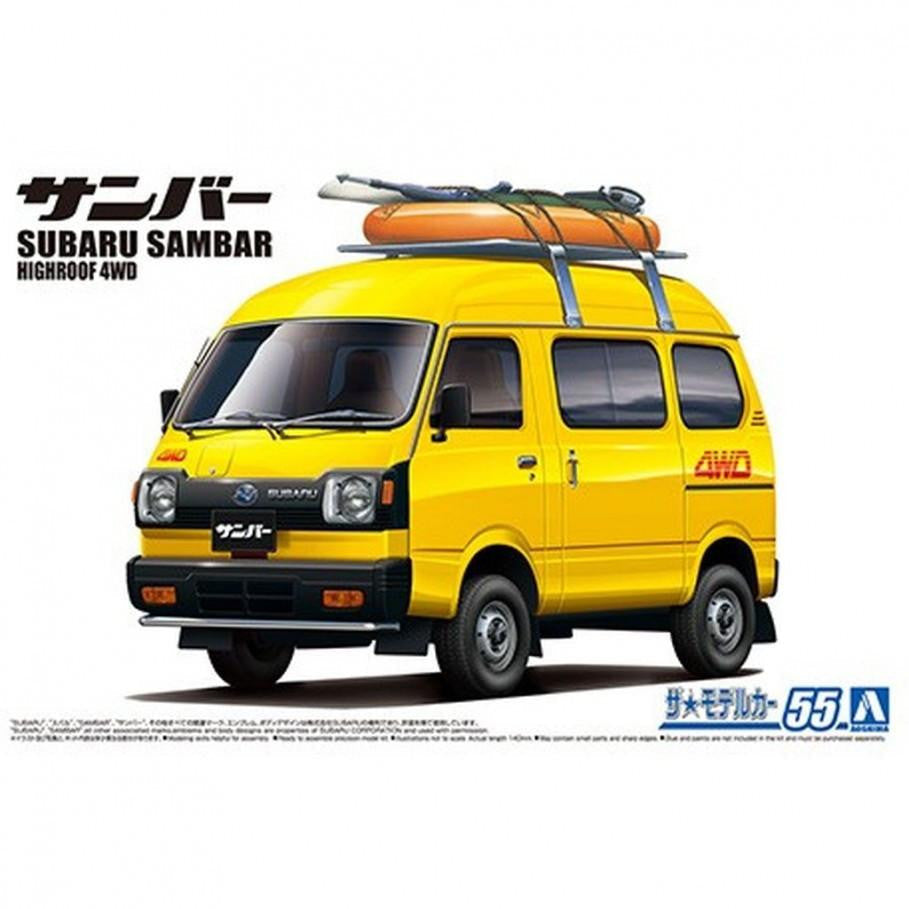 Aoshima 1/24 Subaru TT1 Sambar 4WD 6389